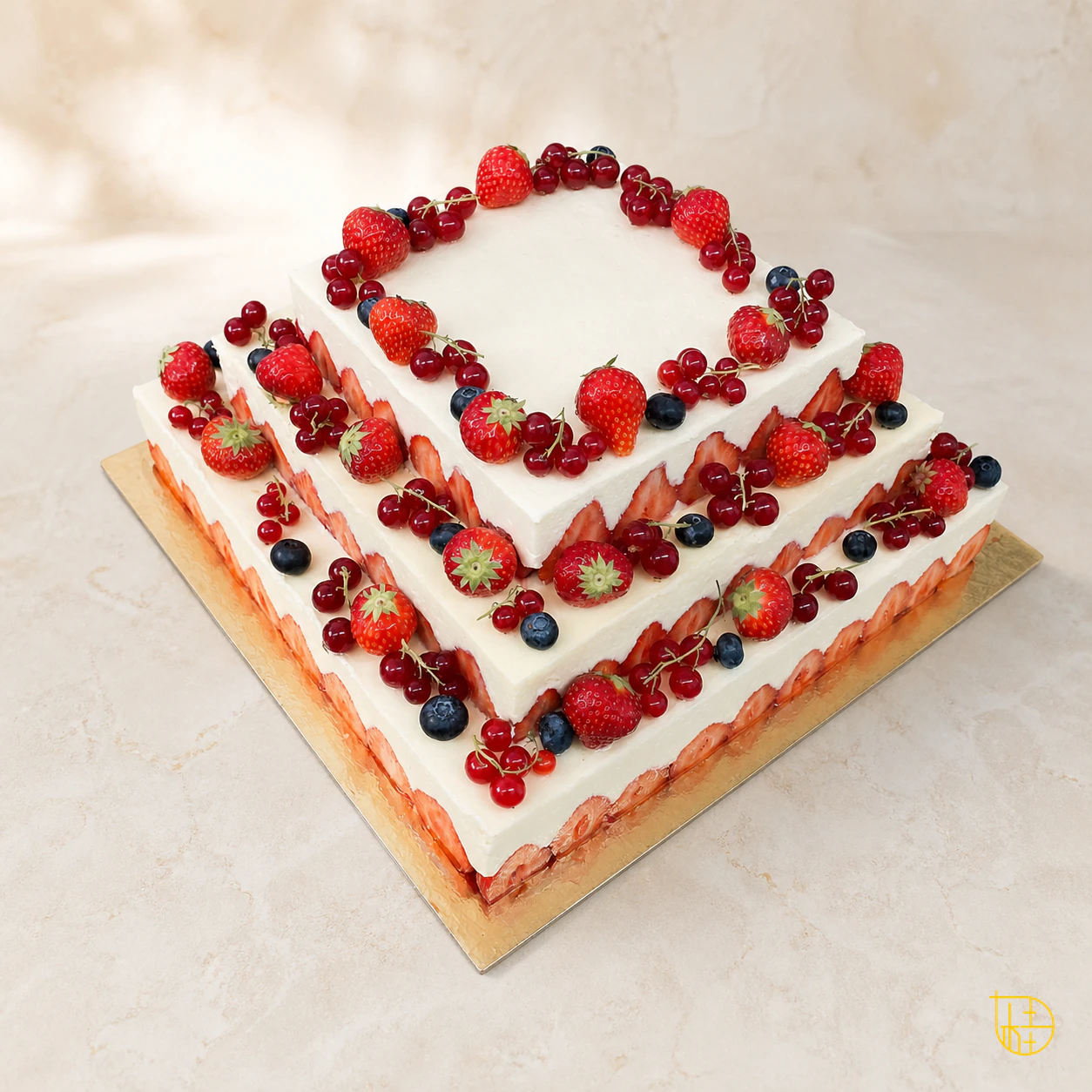 N° 03 — Carré des Fruits Rouges, création de gâteau sur mesure
