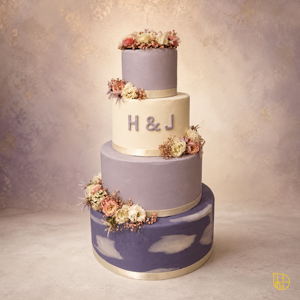 N° 06 — Nuances de Lilas, création de gâteau sur mesure