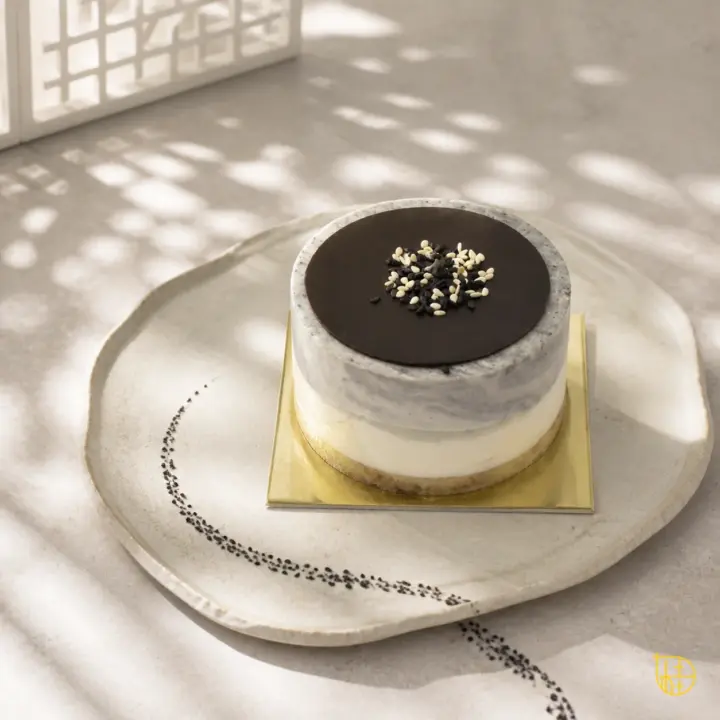 Cheesecake au sésame
