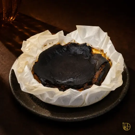 Cheesecake brulé Basque
