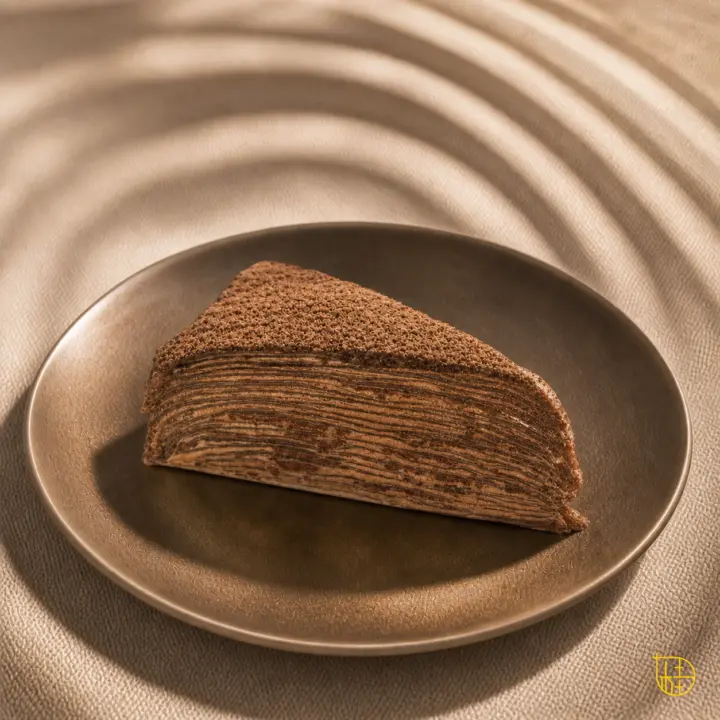 Mille crêpes au chocolat et pralinée