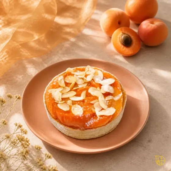 Tartelette aux abricots