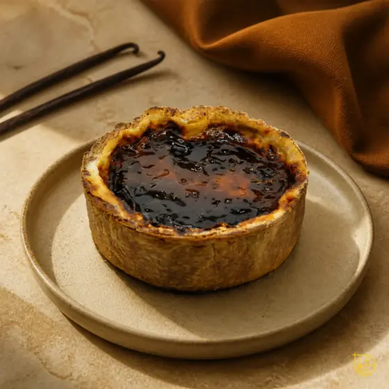 Flan à la vanille ( ENTIER)