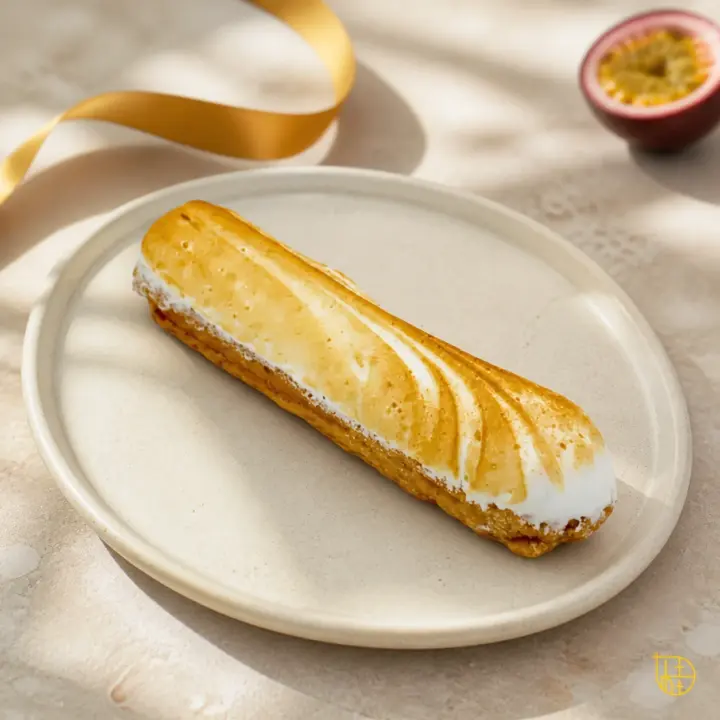 Eclair passion meringué