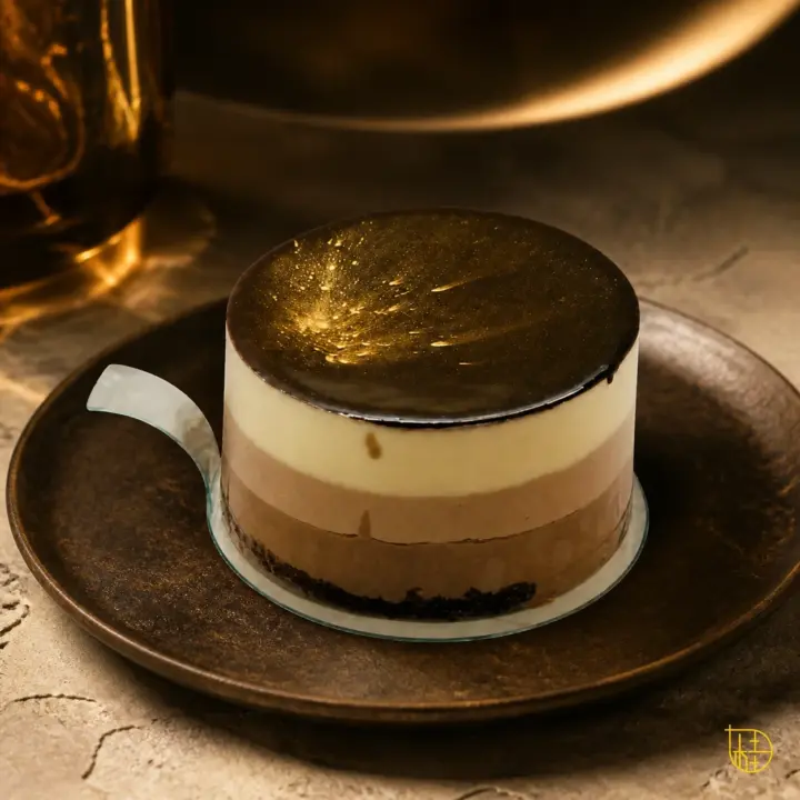 Bavarois aux 3 chocolats